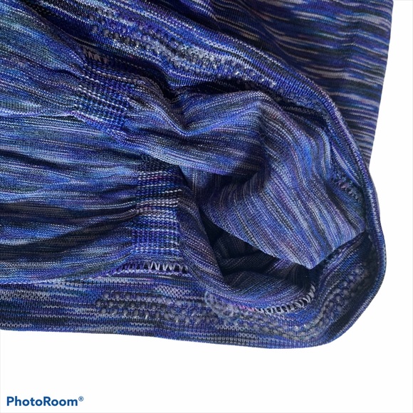 Athleta Fastest Track Tank Blue Space Dye - Picture 12 of 15